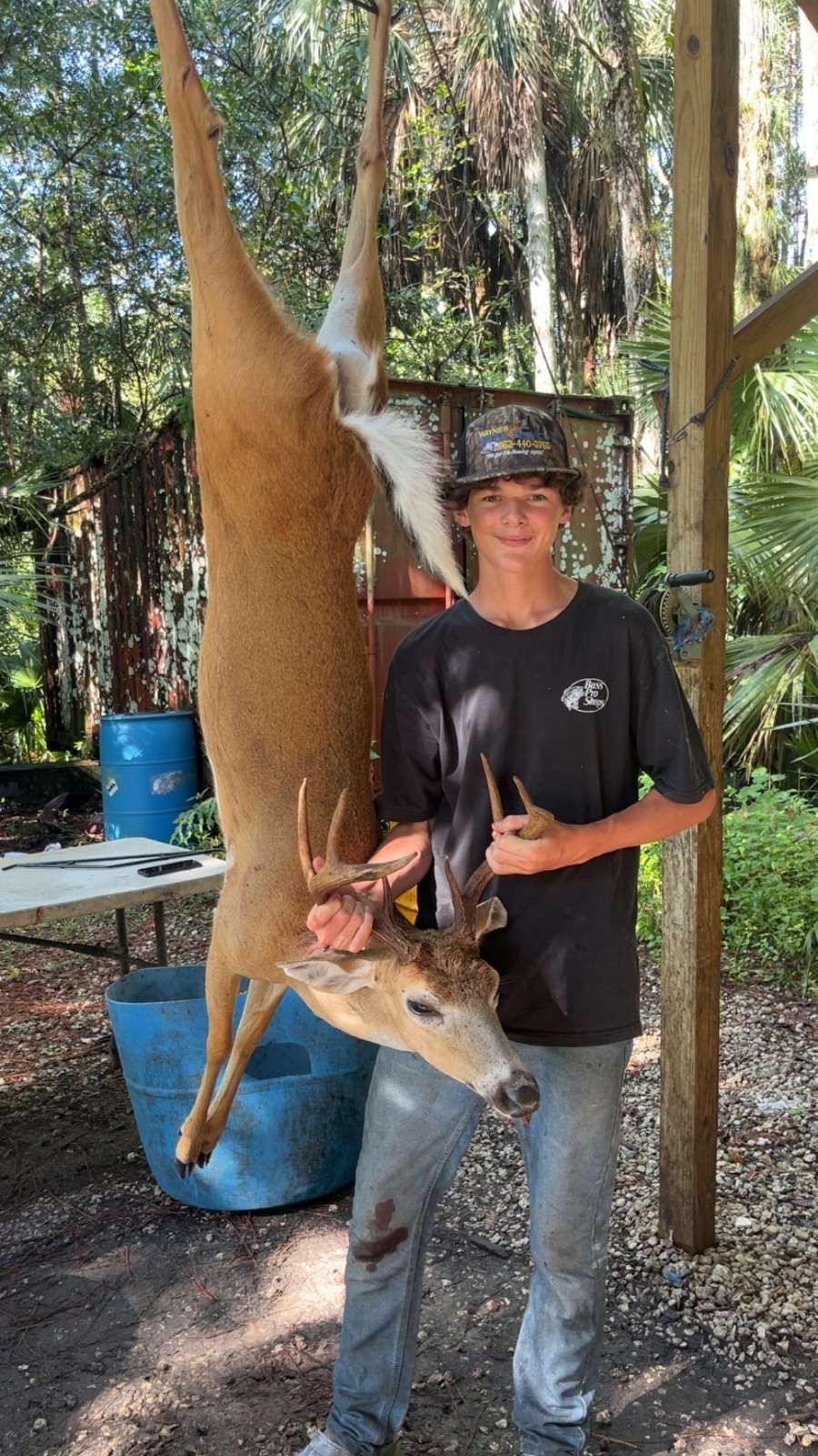 Florida Seminole whitetail buck harvest