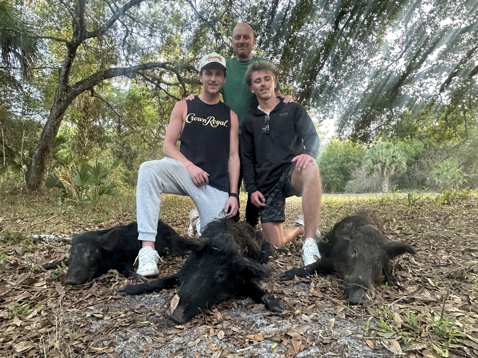 Trophy boar harvest