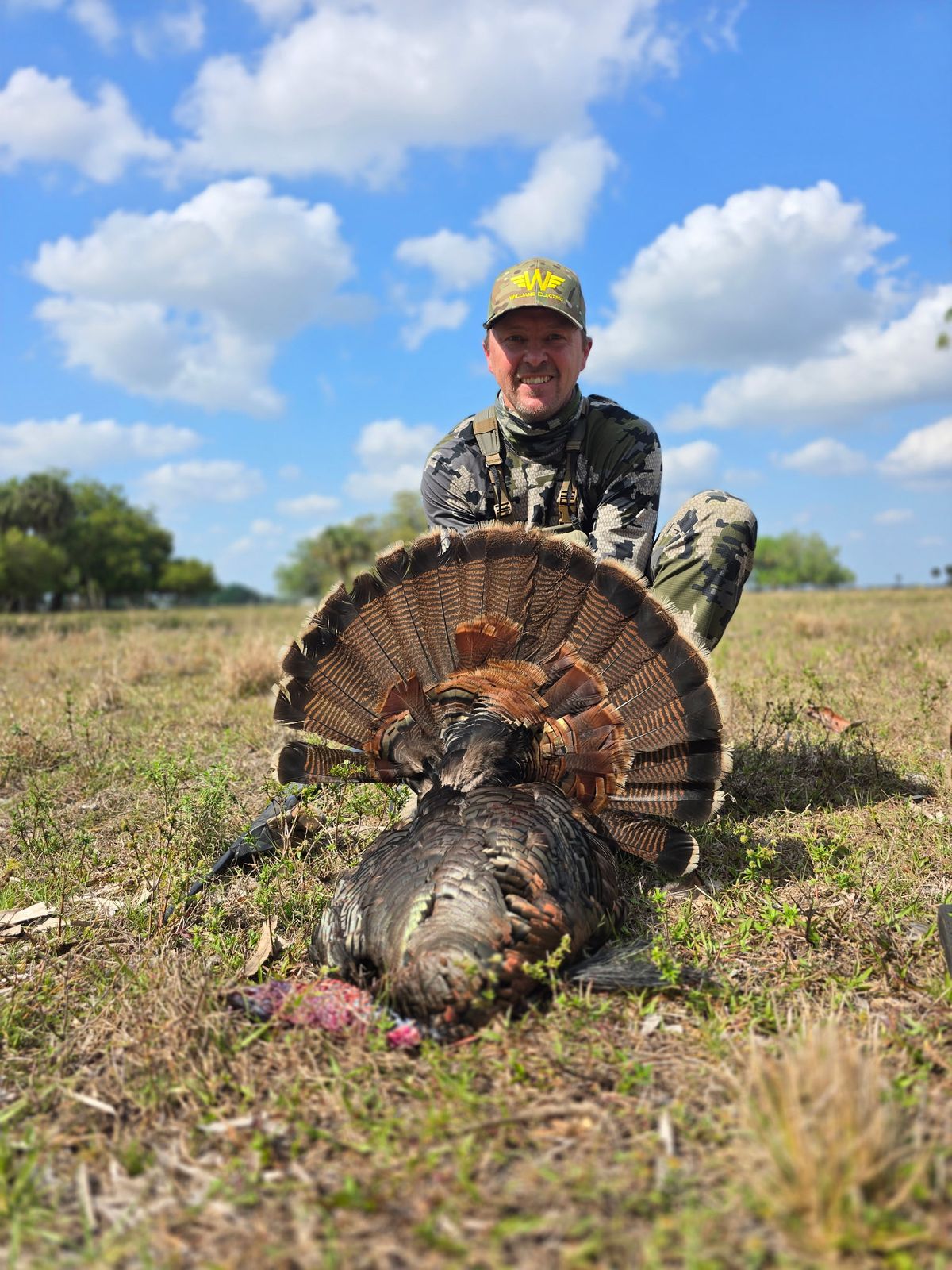 Osceola turkey fan harvest